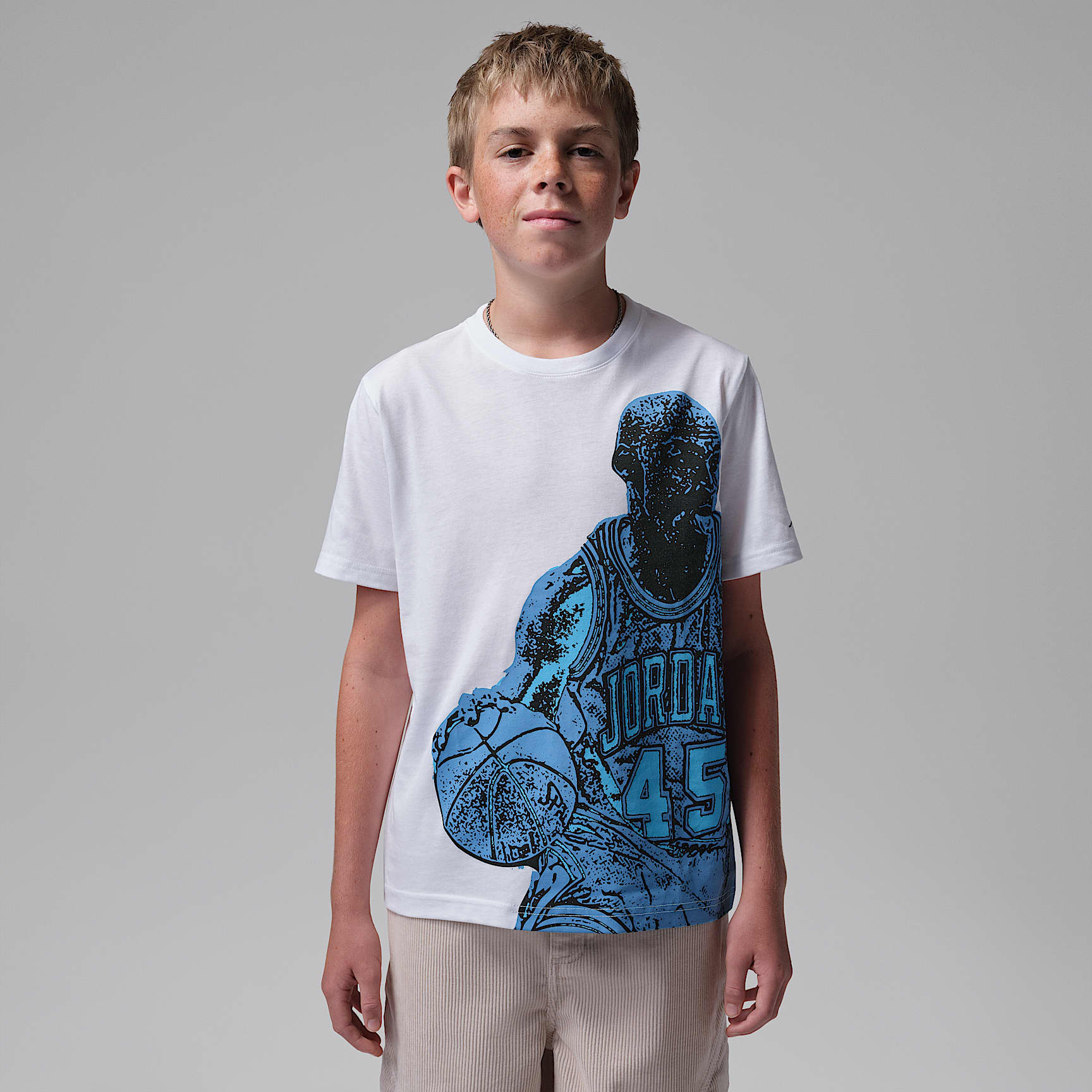 Jordan Big Kids' 45 Drive T-Shirt. Nike.com